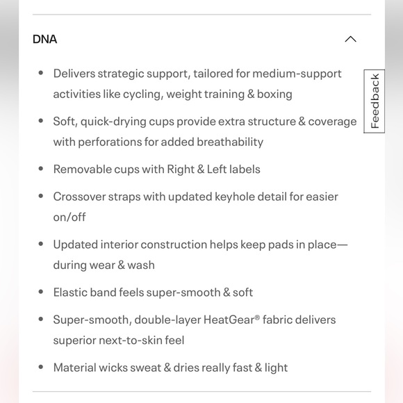 Under Armour Women’s Armour Mid-Crossback Sports Bra, Black, Size 3X - NWT! - Picture 5 of 6